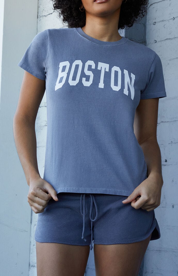 John Galt Navy Chloe Boston T-Shirt