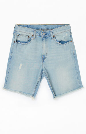 412 Slim Fit Denim Shorts image number 1