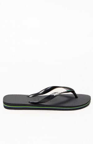 Women's Brazil Logo Flip Flop Sandals image number 1