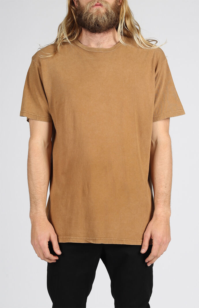 Tan Vintage Wash T-Shirt