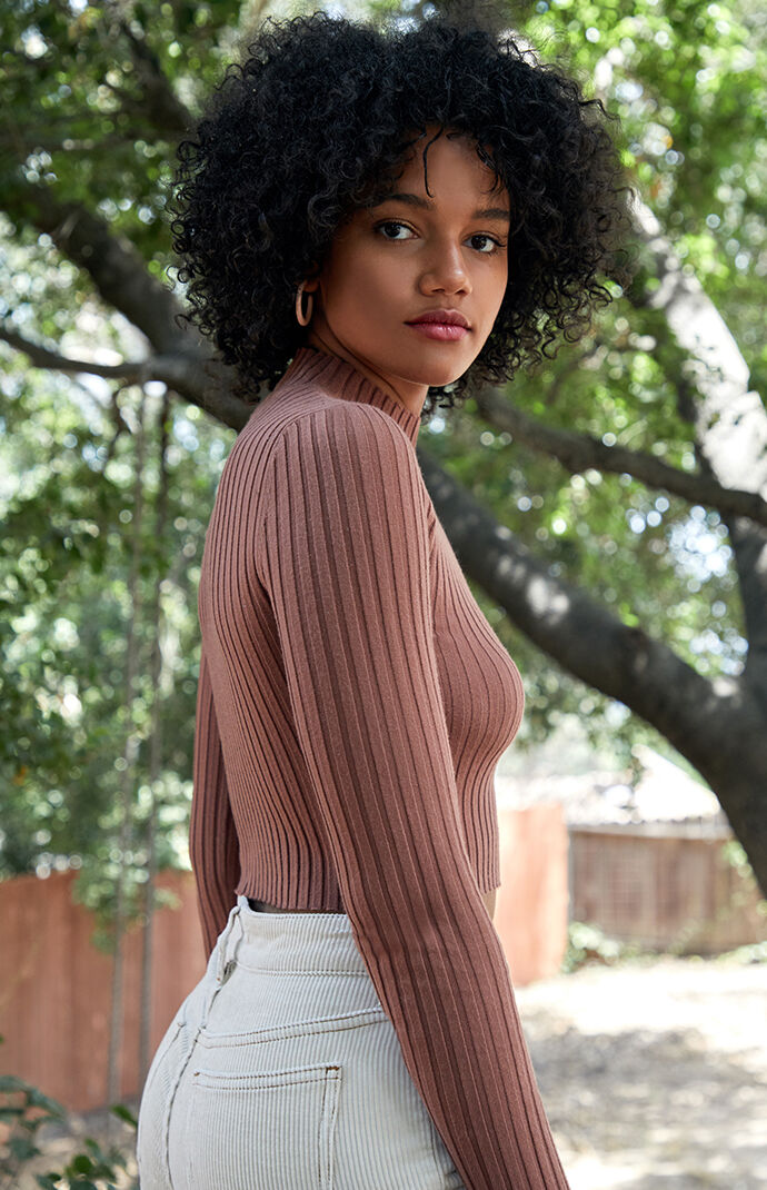 Basic Mock Neck Sweater