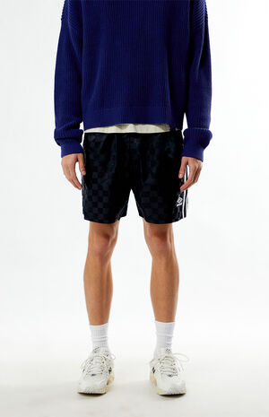 x PacSun Midnight Checkerboard Shorts image number 3