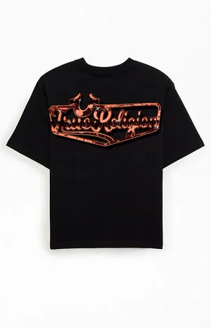 Chrome Logo Heavyweight Boxy T-Shirt image number 1