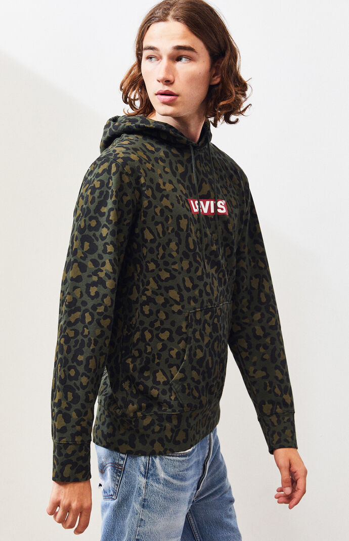 Levi's animal print hoodie on sale
