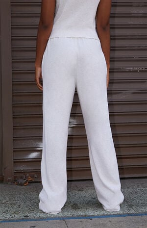 Light Gray Soft Anastasia Sweatpants image number 3
