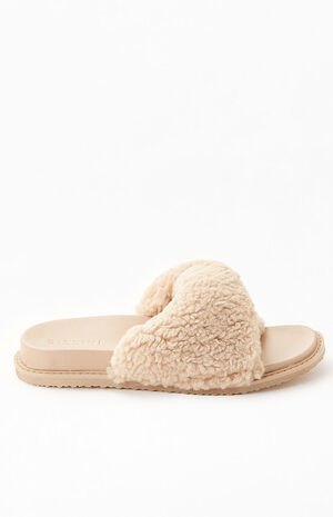 Women's Sherpa Ramona Slide Sandals image number 2