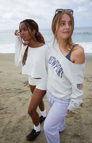 Erica Off-The-Shoulder Newport Sweatshirt image number 4