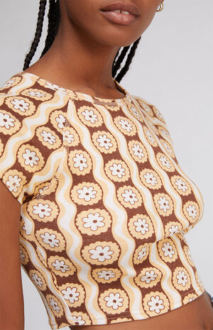 Flower September Raglan Baby T-Shirt image number 2