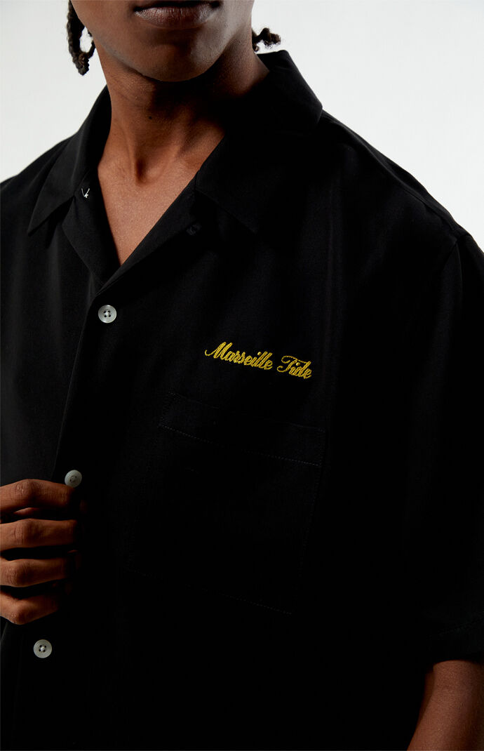 Pacsun Ribbon Woven Camp Shirt | Pacsun