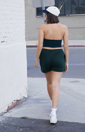 Green Rosa Sweat Shorts image number 4