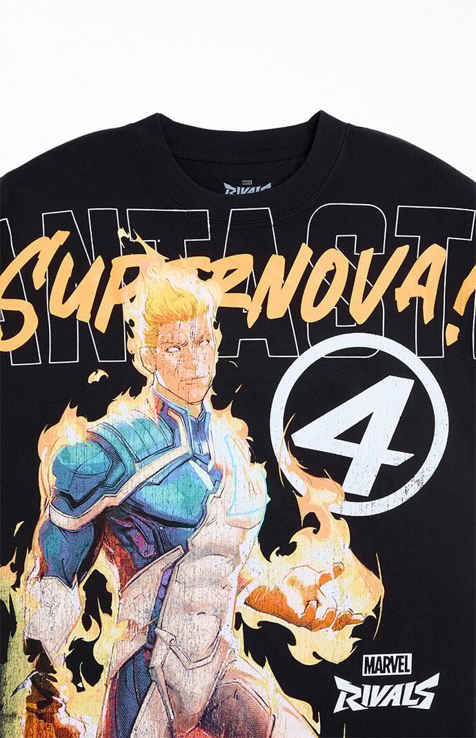 Marvel Rivals Fantastic 4 Human Torch T-Shirt