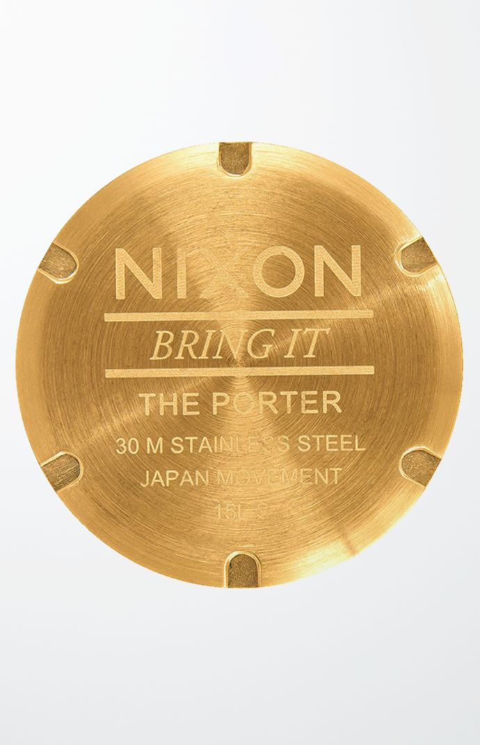 Gold Porter Watch