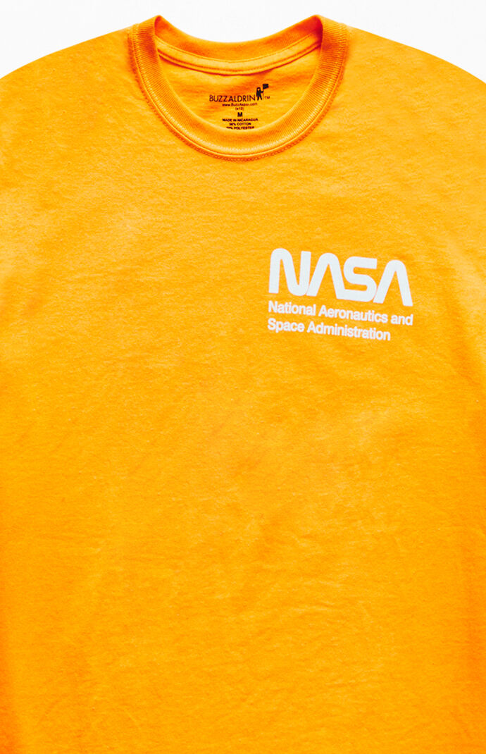 Orange nasa t shirt Clearance