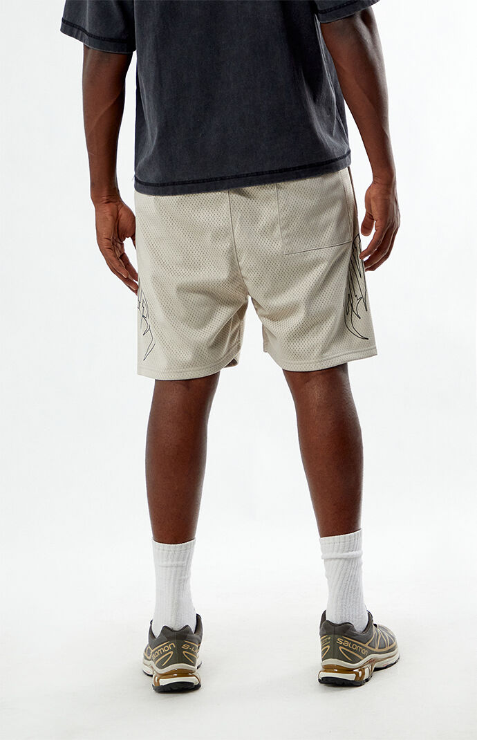 Civil Rose Claws Mesh Basketball Shorts