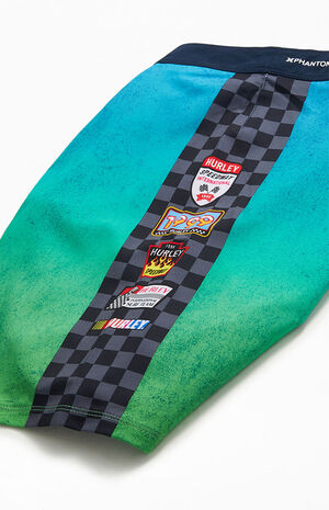 Eco Phantom NASCAR Racetrack 18" Boardshorts image number 4