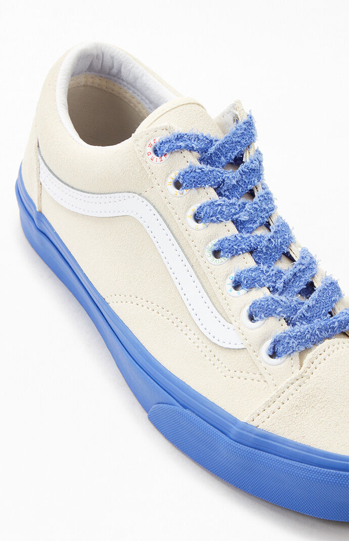 国内配送 VANS x TIERRA WHACK STYLE36 CLASSIC WHITE/BAJA BLUE Vans X Tierra Whack Style 36 White/Blue Sneakers - Men's