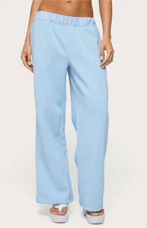 Core Stripey Wide Leg Sweatpants image number 1