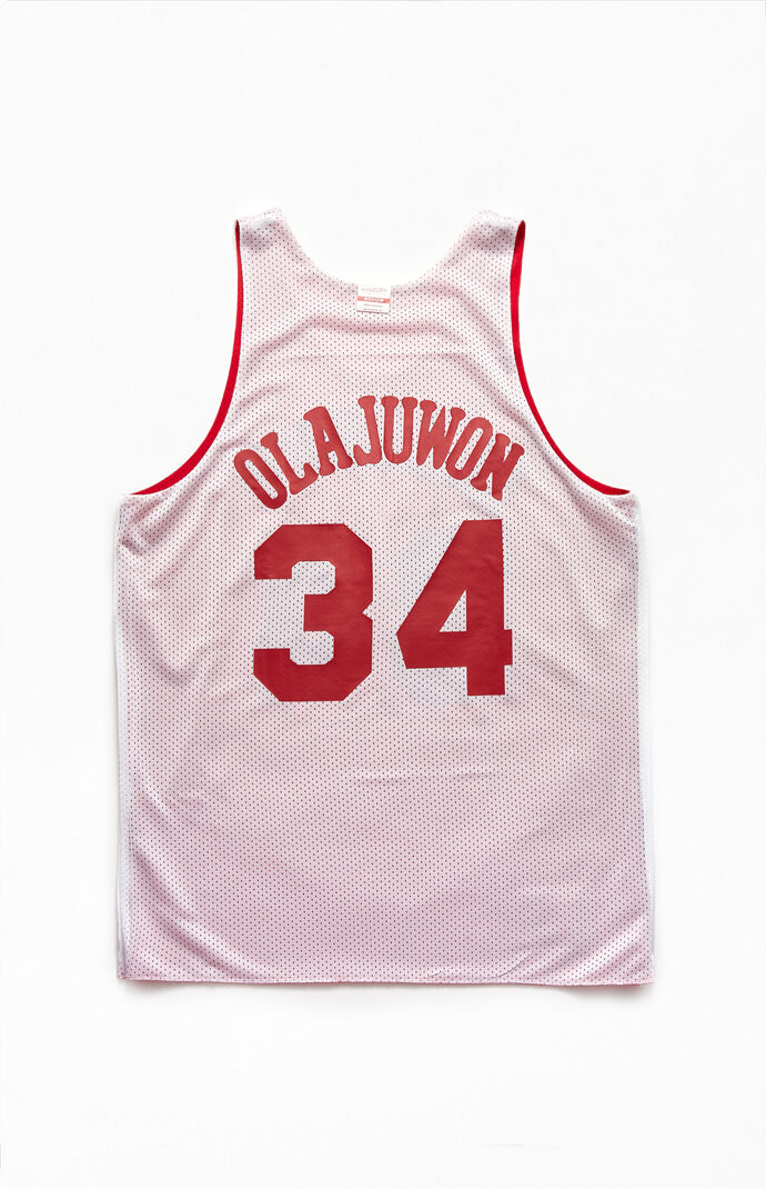 Rockets Olajuwon Reversible Basketball Jersey