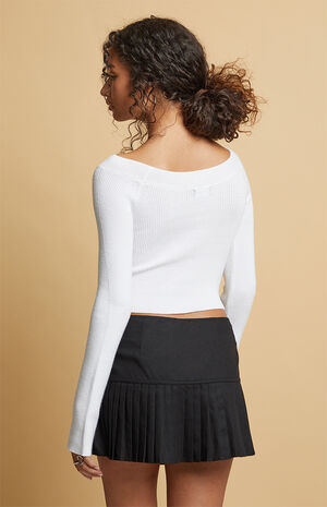 Hallie Off-The-Shoulder Sweater image number 4