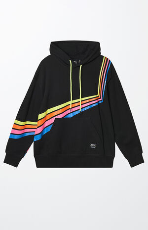 Mike Retro Striped Hoodie image number 1