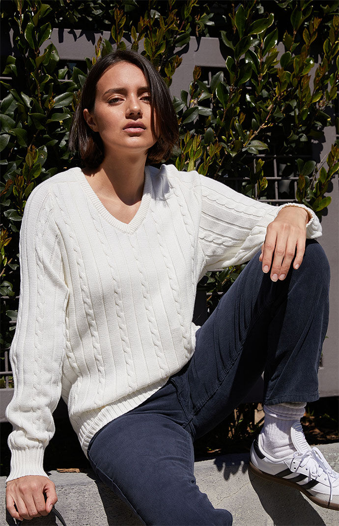 Pacsun white sweater 2025