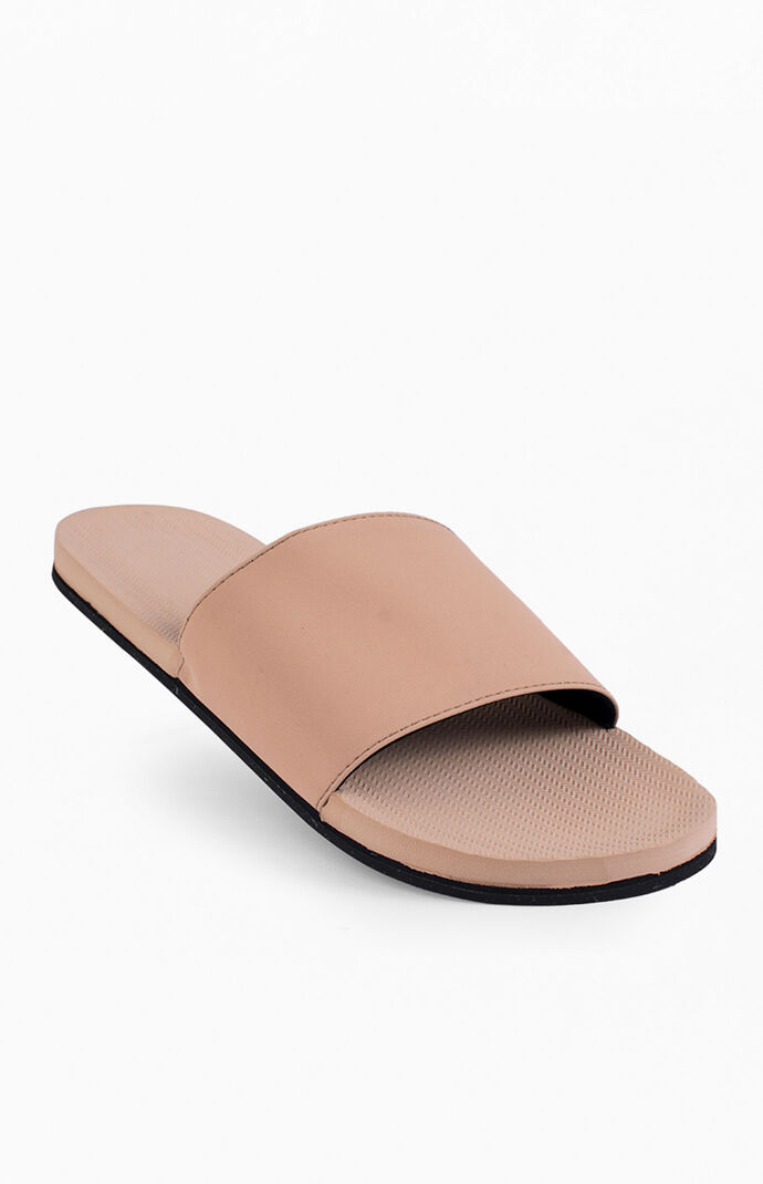 Nude ESSNTLS Slide Sandals