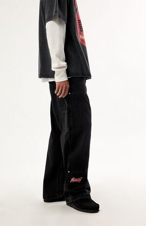 by Pacsun Double Knee Carpenter Baggy Jeans image number 4