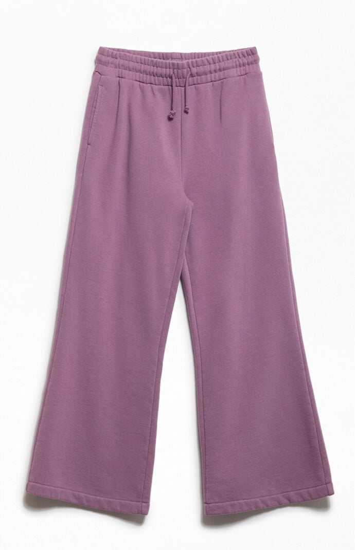 Pacsun Kids Purple Flare Sweatpants