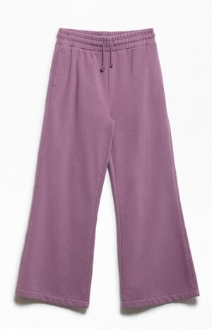 Purple Flare Sweatpants image number 2
