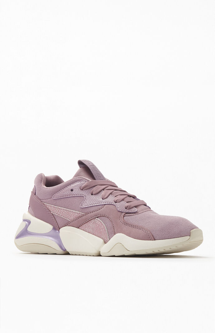 Women's Purple Nova Pastel Grunge Sneakers