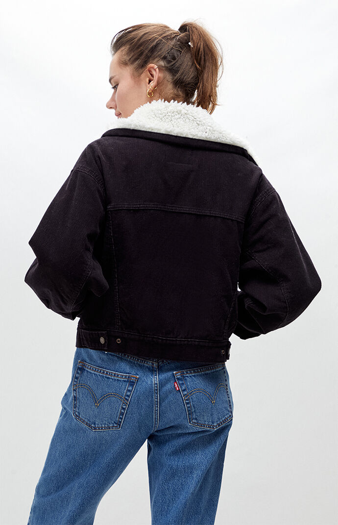 Levis baggy cheap sherpa jacket