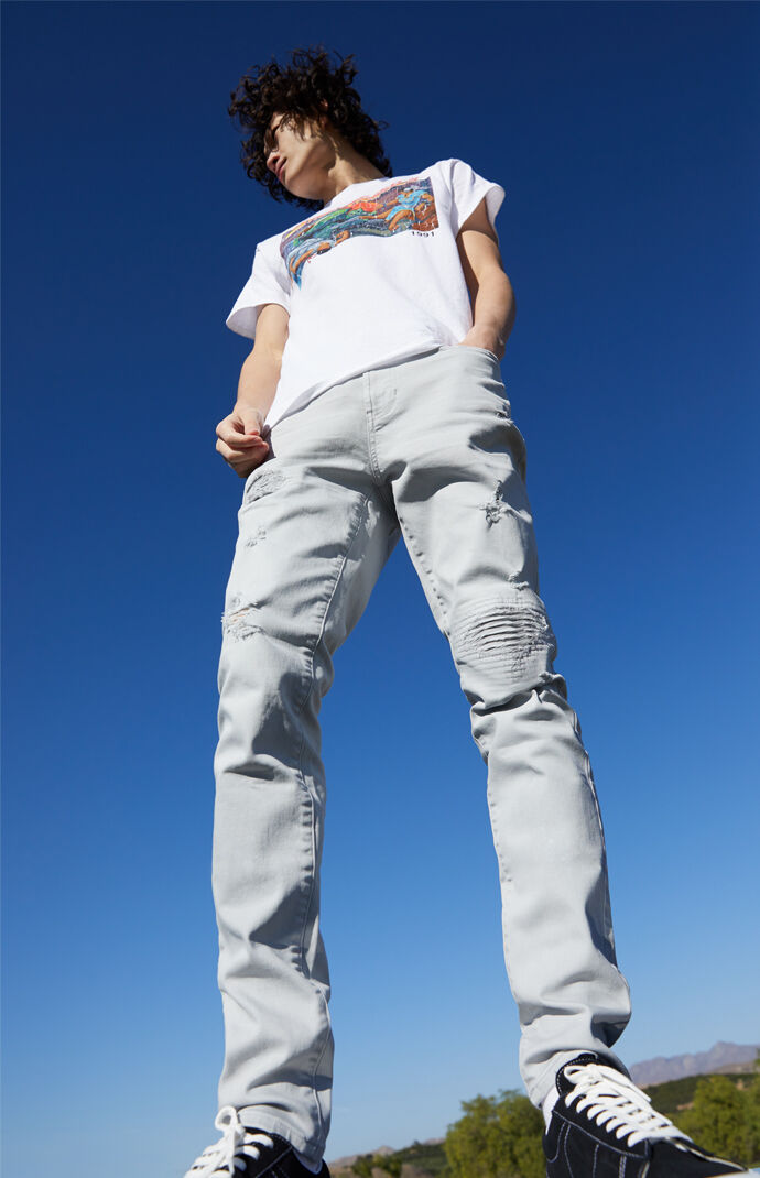 Pacsun stacked deals skinny cargo