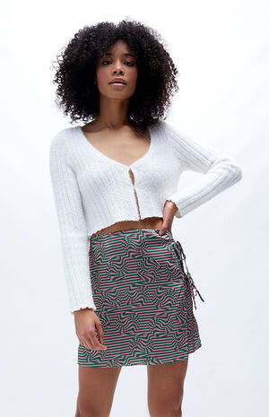 Eco Printed Tie Wrap Skirt image number 1
