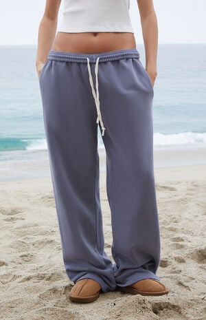 Navy Anastasia Baggy Sweatpants image number 2
