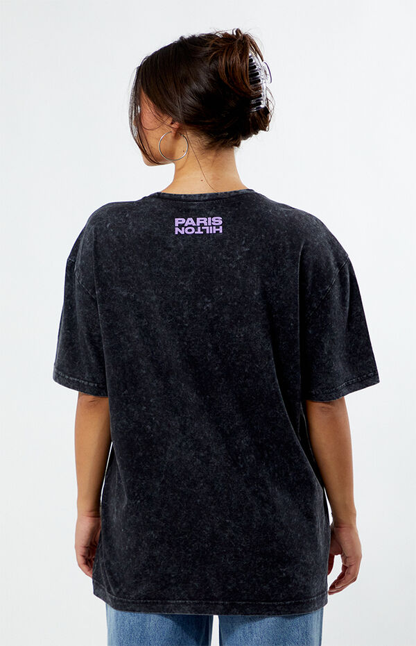Paris Hilton Infinite Icon Chrome Oversized T-Shirt, image 3 of 3