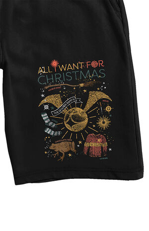 Harry Potter Quidditch Sweat Shorts image number 2