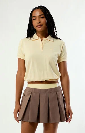 Pleated Low Rise Mini Skort image number 1