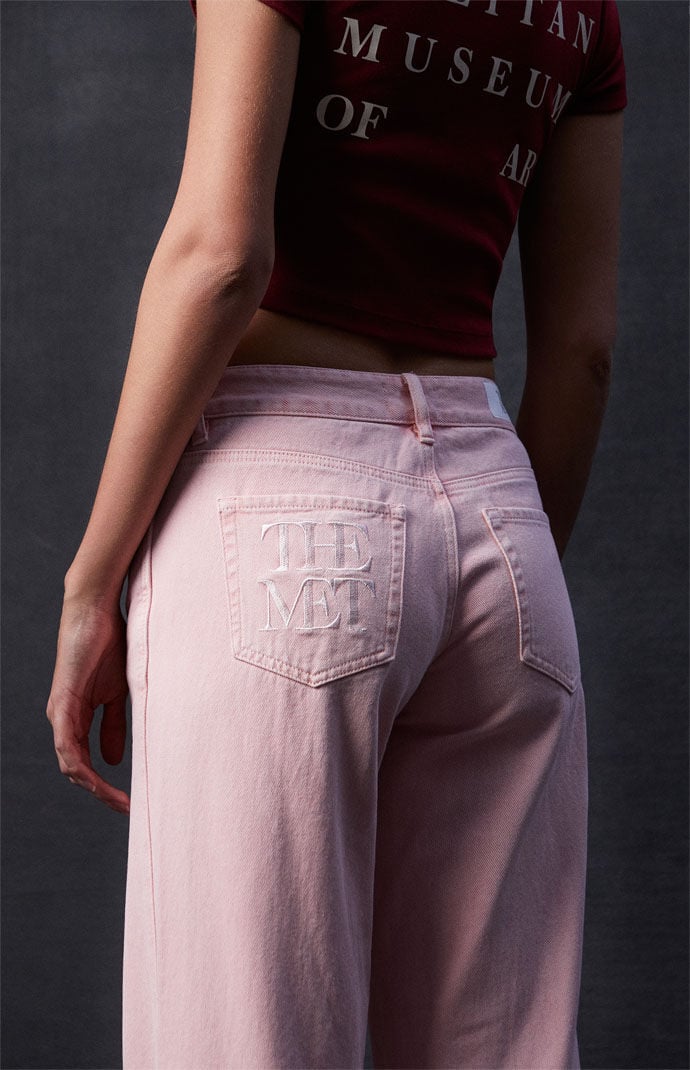 Pacsun pink denim jacket clearance