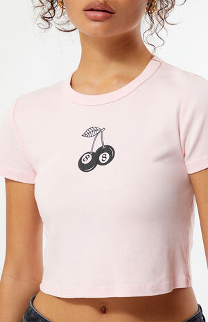 Pool Ball Cherry Baby T-Shirt image number 2