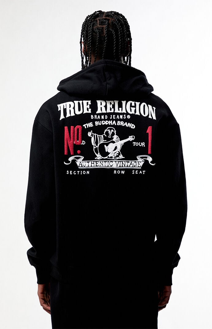 True Religion Number One SRS Full Zip Hoodie