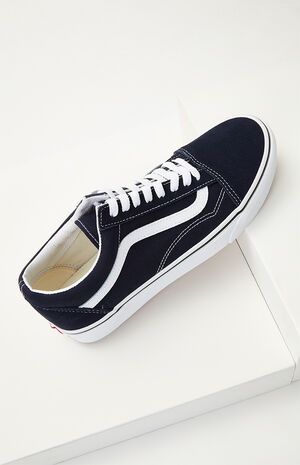 Navy UA Old Skool Shoes image number 1