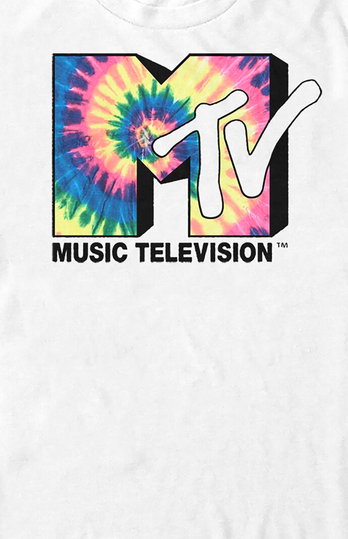 Bright Tie-Dye MTV Logo T-Shirt