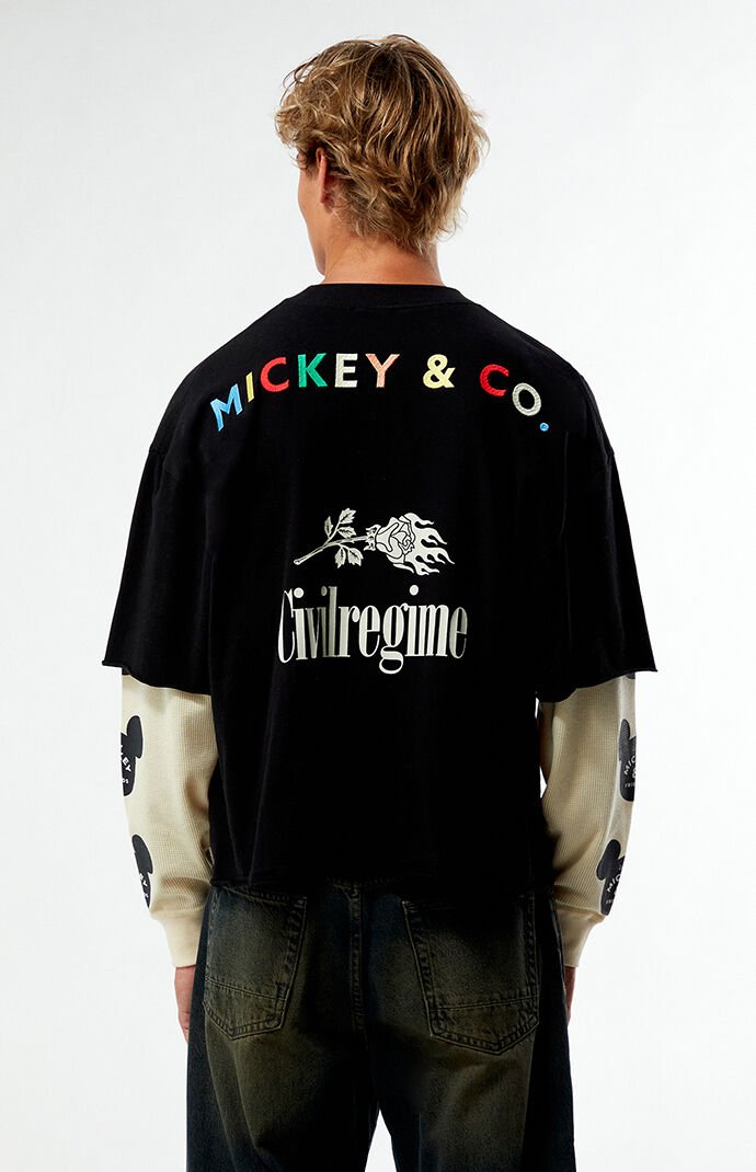 ウィンダンシー MICKEY POCKET SILHOUETTE LS TEE MICKEY / POCKET SILHOUETTE S/S TEE – WIND AND SEA