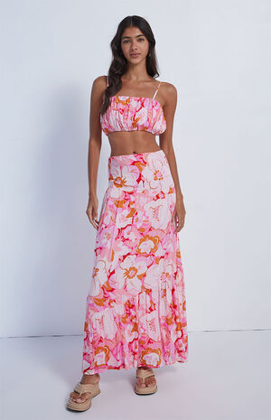 Josie Ruched Crop Trop image number 4