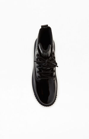 Women's Patent Leather Greyfield Boots image number 5