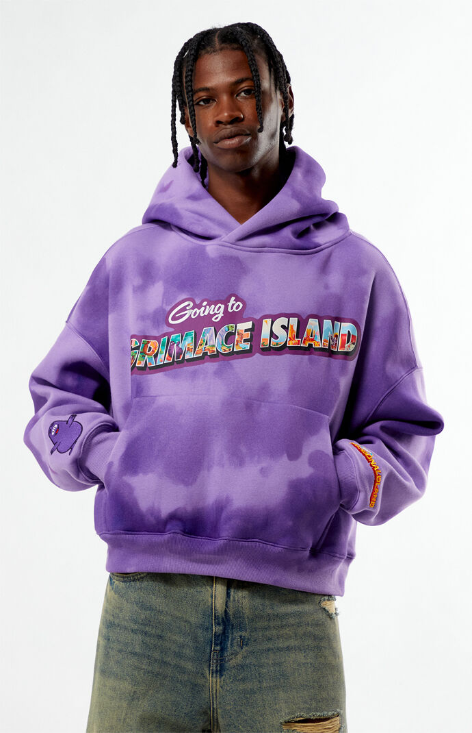 Grimykids スウェット マクドナルド McDonaldland Grimace Island Hoodie | PacSun