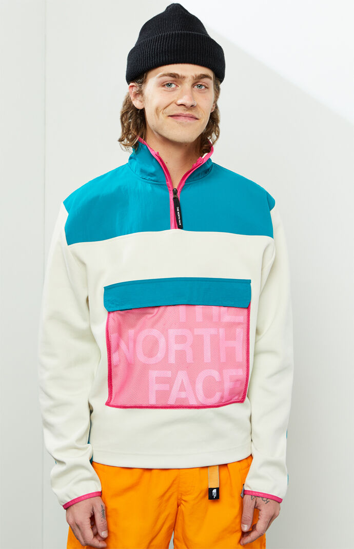 quarter zip fleece pullover