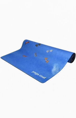 Sky Butterfly Yoga Mat image number 2