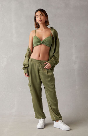 x PacSun Saturday Night Crop Top image number 4