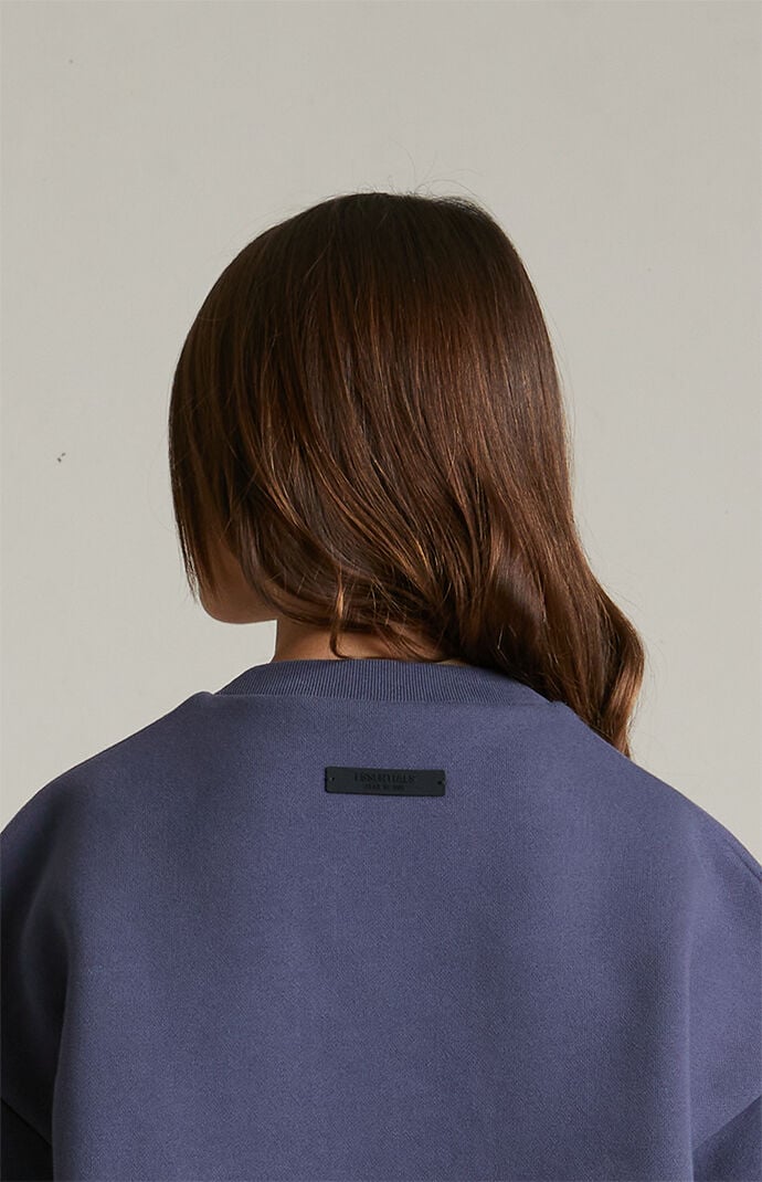 国内発送☆FEAR OF GOD☆FLEECE CREWNECK Fear of God Athletics Stretch Woven Running Crewneck Black